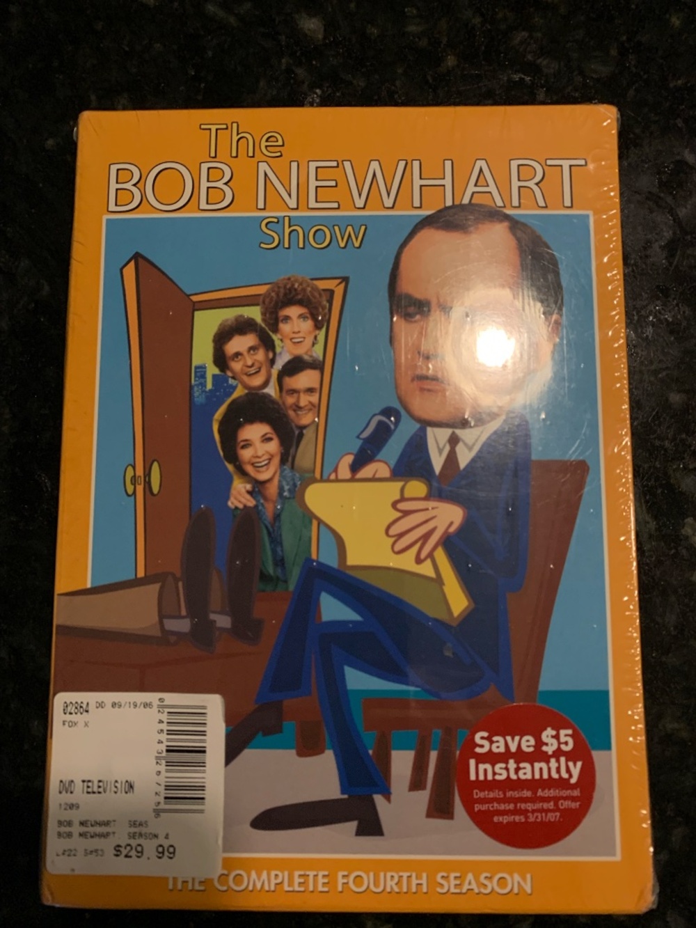 The Bob Newhart Show Complete 4th Season Unopened DVD